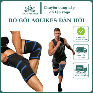 Bộ Bó Gối Aolikes Tập Yoga Đàn Hồi Bảo Vệ Các Khớp Tay Chân