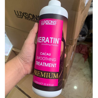 PHỤC HỒI TÓC TẨY  SUN CHÁY HƯ TỔN CAO CẤP CANADA KERATIN LUXSONS TREATMENT  1000ML