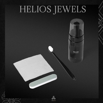 Nước rửa bạc dạng bọt HeliSilver - dung dịch làm sáng trang sức bạc xi đen Helios Original