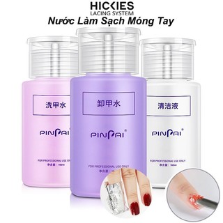 Nước làm sạch sơn móng tay - nước tẩy sơn móng tay 160ml - hickies lacing system