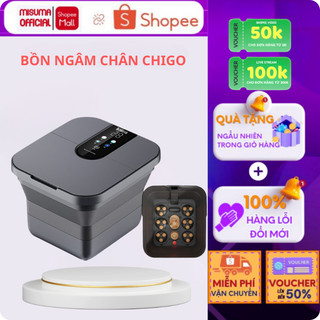 Bồn Ngâm Chân MISUMA Có Con Lăn Massage ,Chậu Ngâm Chân Massage Trị Liệu, Tự Động Làm Nóng Tặng Kèm Ổ Chống Giật
