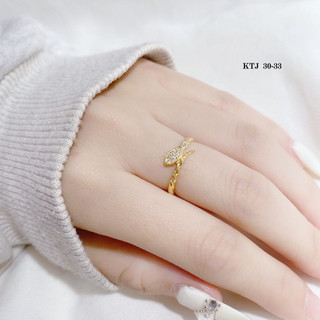 Nhẫn vàng hình rắn nhỏ