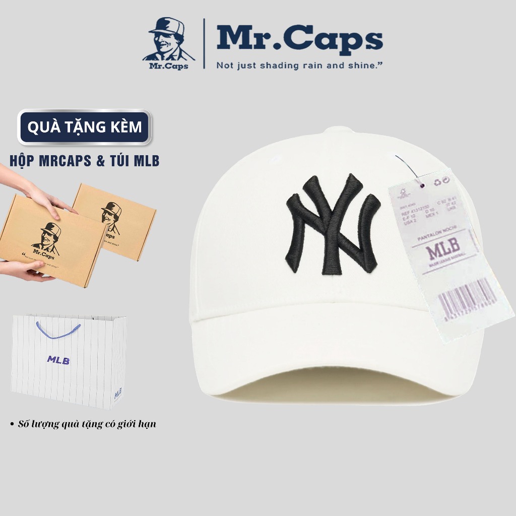 Nón lưỡi trai LA Full Box [Hộp + Túi] chính hãng - Mũ MLB thời trang phong cách thể thao form unisex Mrcaps MLB01 | BigBuy360 - bigbuy360.vn