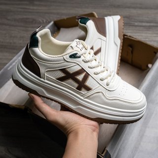 Giày Thể Thao Nam QC22, Giày Chữ A Châu Sneaker Đế Cao 4cm Hàng Trung C.Cấp
