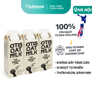Combo 3 hộp sữa yến mạch barista otis oat milk hộp 1 lít