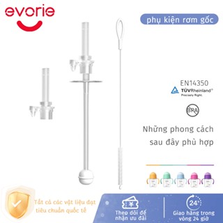 Ống hút Evorie thay thế bình tập uống nước 200ml Chính hãng