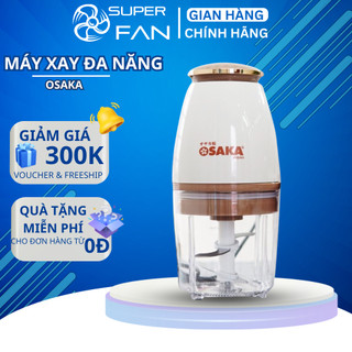 Máy xay đa năng osaka chính hãng, máy xay sinh tố cầm tay, máy xay thịt mini lưỡi dao không gỉ