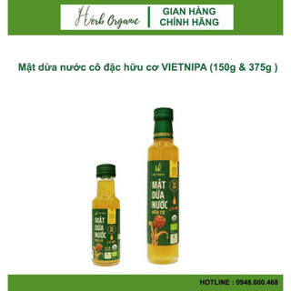 Mật dừa nước cô đặc hữu cơ vietnipa