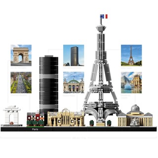 [có sẵn] Lego 21044 Architecture Paris