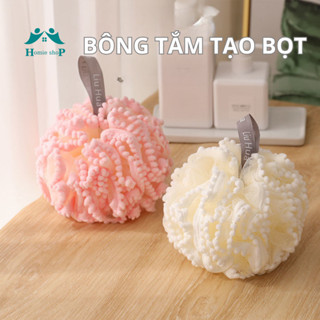 Bông Tắm Tạo Bọt Hàn Quốc, Bông Tắm Lưới Mềm Mại, An Toàn Cho Da HOMIE
