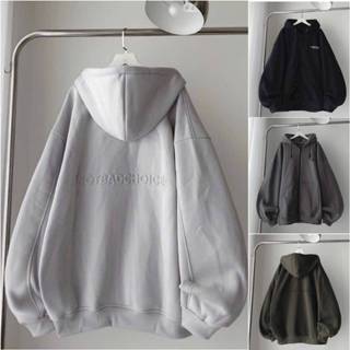  Áo Khoác Hoodie NỮ Form rộng IN CHỮ NỔI NOTBAD Tay Phồng rộng - Shopmap 