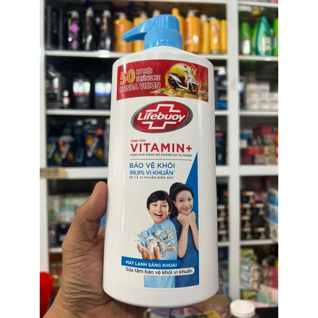 Sữa tắm Lifebuoy 800g  (xanh nhạt)