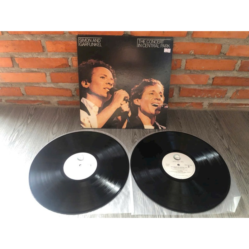 Bộ 2 đĩa than 2 lp SIMON AND GARFUNKEl 🎤Album THE CONCERT IN CENTRAL PARK
