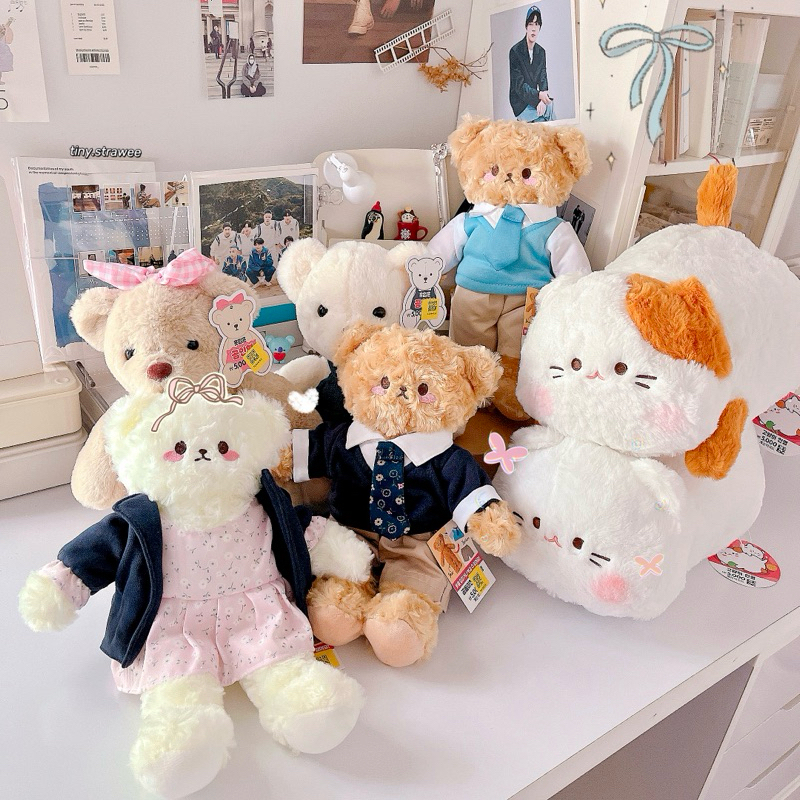 Gấu bông pick up Daiso Hàn