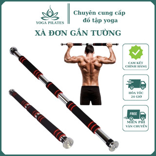 Xà Đơn Gắn Tường, Cửa 60-140cm Tiện Lợi, Chất Liệu Thép Không Gỉ 4 Lớp Cao Cấp, Chịu Lực Chống Rung Lắc Tốt