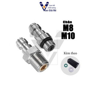 Van nạp 1 chiều chân 10mm. chân 8mm