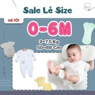 Sale lẻ size sơ sinh 0 đến 6 tháng Luxry vải sợi tre