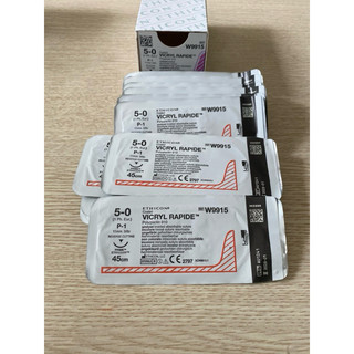 Chỉ khâu phẫu thuật Vicryl Rapid 5.0 tự tiêu.