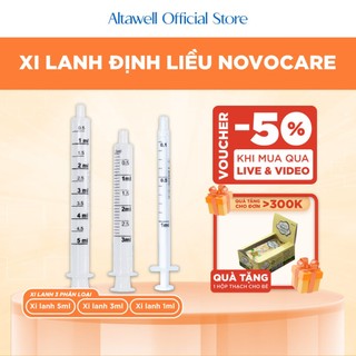Xi lanh bơm định liều cho bé - 1ml 3ml 5ml bộ xi lanh