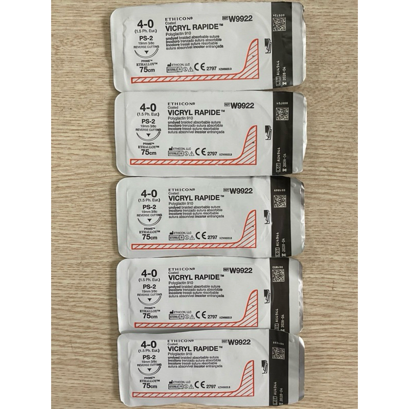 Chỉ khâu phẫu thuật Vicryl Rapid 4/0