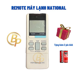 Remote máy lạnh National - Điều khiển máy lạnh National - Remote điều hòa National