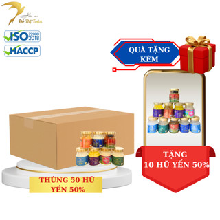 50 hũ 50% yến chưng chọn vị - yến sào đỗ thị toán.