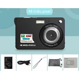 (+ Thẻ nhớ)Máy ảnh kĩ thuật số digital mini camera v2 - quay, chụp 48MP, siêu mỏng nhỏ gọn
