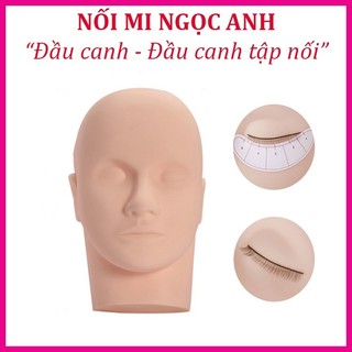 Đầu canh giả bằng silicon dành cho người mới học nối mi