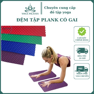 Đệm Tập Plank Có Gai Massage , Miếng Lót Tay Chân Hỗ Trợ Tập Yoga , Gym , An Toàn Cho Mọi Làn Da
