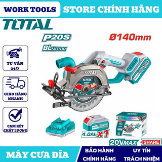 Total máy cưa đĩa tròn 20v tsli14021 . tsli1402