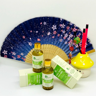 Tinh Dầu Tràm Trà Ngâm Hoa Nén 50ml, tinh chất dầu tràm hoa nén, chưng cất thủ công và tự nhiên