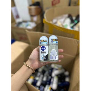LĂN NGĂN MÙI NIVEA MEN BLACK & WHITE NGĂN VỆT Ố VÀNG VƯỢT TRỘI 5in1 (50ml), HÀNG CHÍNH HÃNG
