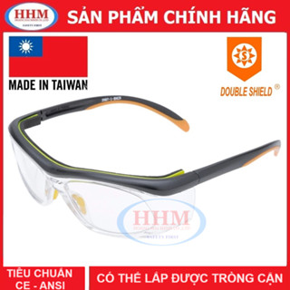 Kính bảo hộ cận thị Double Shield 3987-1 - màu trắng
