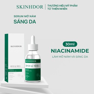 SKINHDOR Serum Dưỡng Ẩm Làm Trắng Da Hỗ trợ giảm mụn Trứng Cá Chống Nếp Nhăn Se Khít Lỗ Chân Lông Dung Tích 30ml