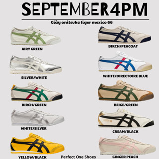 Giày Onitsuka Tiger Mexico 66 DL666-282,Giày Tiger Mexico Bạc 66 Silver White Hot Trend 2024 