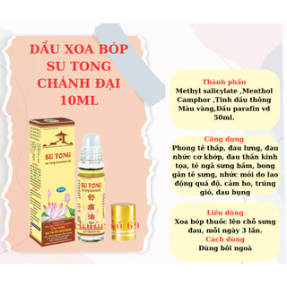 Dầu xoa bóp Su Tong_10ML