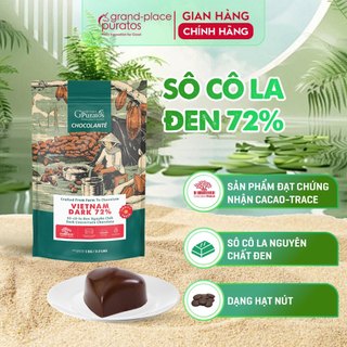 Socola nguyên chất đen 72% puratos grand-place vn-1kg-4009127