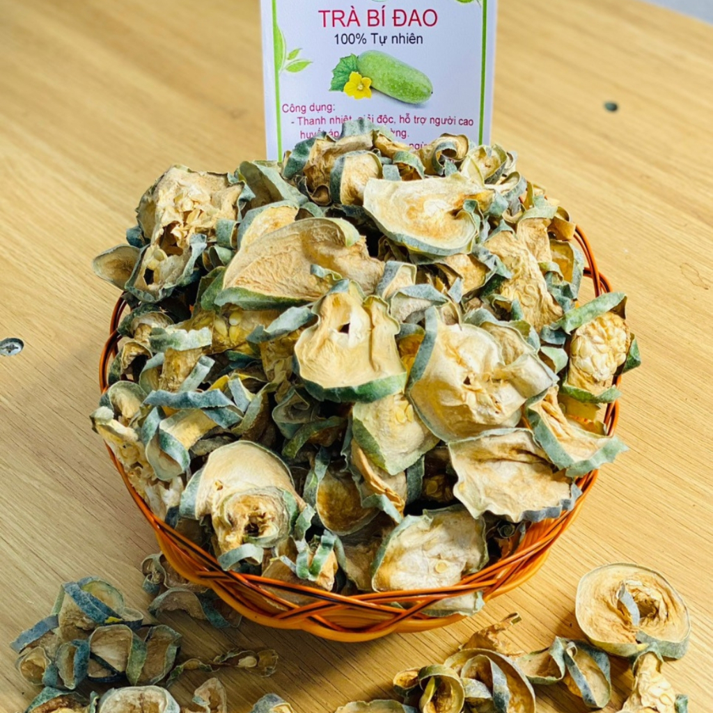 Trà bí đao khô, thái lát sấy lạnh loại 1 (500, 1kg). Trà bí đao sấy khô giúp giảm cân, giảm mỡ bụng