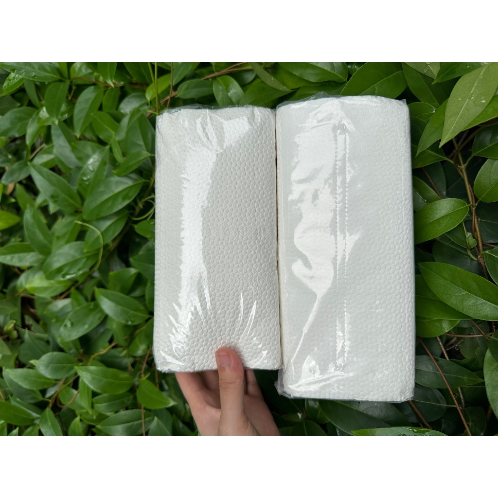 Combo 20 Gói Giấy Lau Tay Trắng loại 1 , Mềm Mịn, Khả Năng Thấm Hút Và Độ Dai Vượt Trội