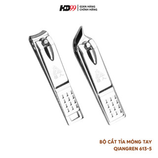 Bấm Móng Tay QIANGREN 613, 615 Set 2 bấm tay cao cấp, tiện lợi
