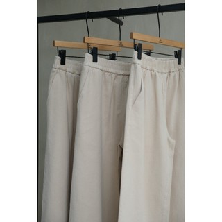 Quần dài ống suông lưng thun BASIC VANI JEANS