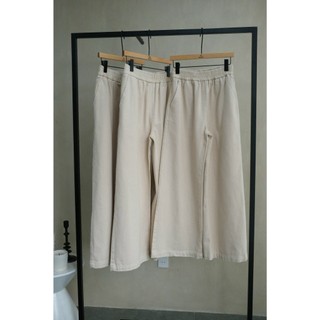 Quần dài ống suông lưng thun BASIC VANI JEANS