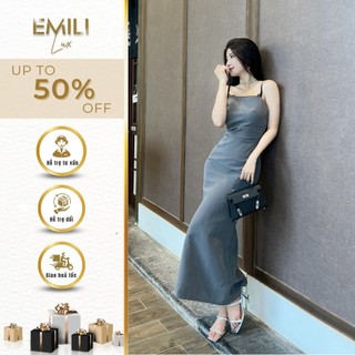 Đầm body chiết eo phối ren Emili đầm nữ dự tiệc phong cách kiểu nữ