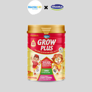 Sữa bột Dielac Grow Plus Vinamilk 1+, 2+ - Lon 900g và 1,4kg