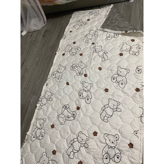Nệm trải sàn đa năng_nệm trải văn phòng gấp gọn_topper mỏng trải sàn cotton poly 90x200cm