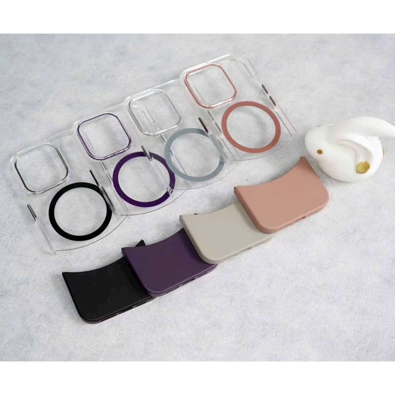 Ốp Likgus MONTAGE lưng trong chống ố 2 mảnh từ tính ip16/ ip16 pro/ ip 16 plus/ ip16 pro max/ ip14 p