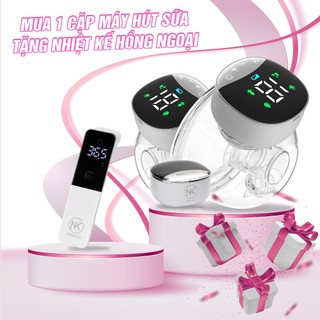 Máy hút sữa đôi không dây niraki nk-373