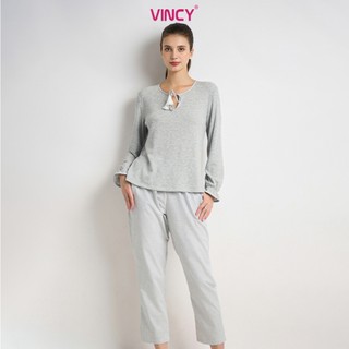 Bộ đồ thun dài nữ vincy btd071w21