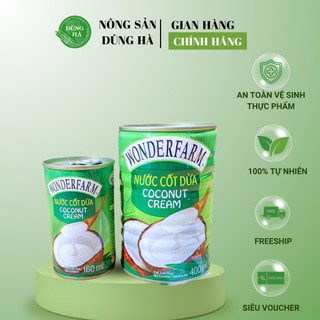 Nước cốt dừa Coconut Cream đóng hộp tiện lợi 165ml - Dùng nấu xôi, làm chè,...