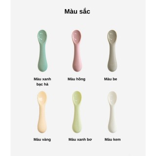 Khay chia ngăn silicon bạch kim cho bé  ăn dặm Bluemama Modui Hàn Quốc